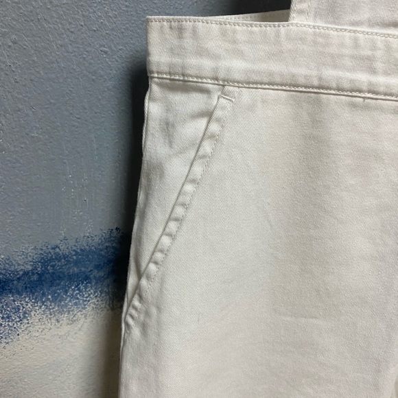 American Apparel White Overalls M Cotton Jumpsuit - Picture 3 of 6